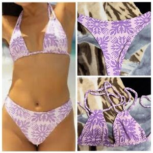Alohiwai Uala Cheeky Bikini BNWOT